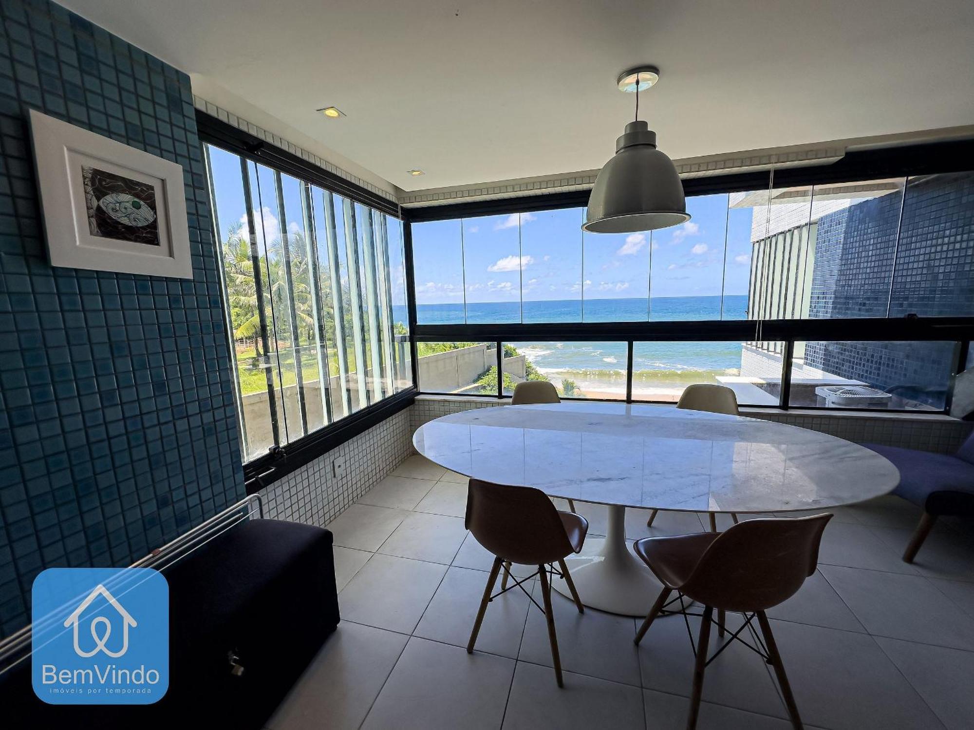 Apartamento Completo Com Vista Mar E Pe Na Areia Salvador da Bahia Dış mekan fotoğraf