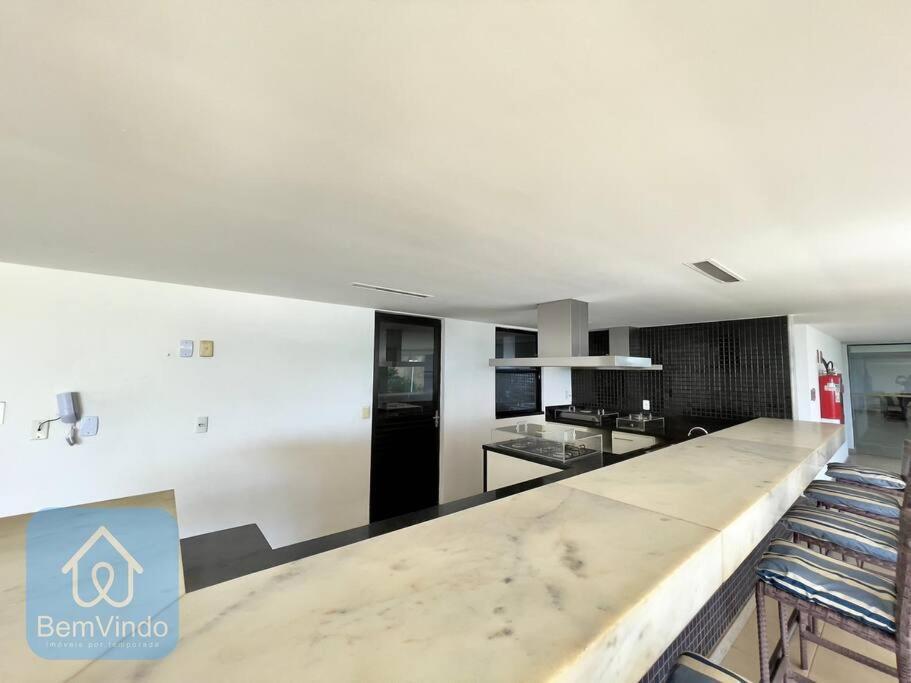 Apartamento Completo Com Vista Mar E Pe Na Areia Salvador da Bahia Dış mekan fotoğraf